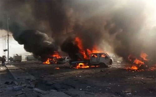 Mueren 100 civiles en un bombardeo de la coalición en una localidad iraquí